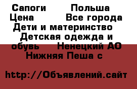 Сапоги Demar Польша  › Цена ­ 550 - Все города Дети и материнство » Детская одежда и обувь   . Ненецкий АО,Нижняя Пеша с.